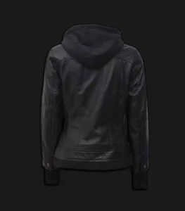 Black-Bomber-Leather-Jacket-for-Women-Back