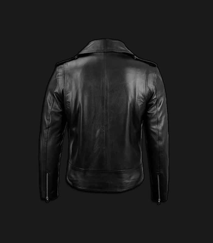 Mens-Black-Asymmetrical-Leather-Jacket-Back