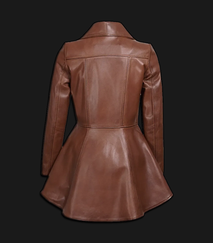 brown coat back