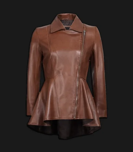 brown coat front