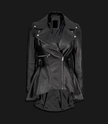 coat black front