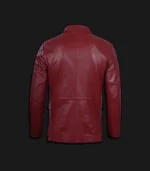 maroon coat back