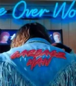 Jason Momoa Blue Fringe Jacket